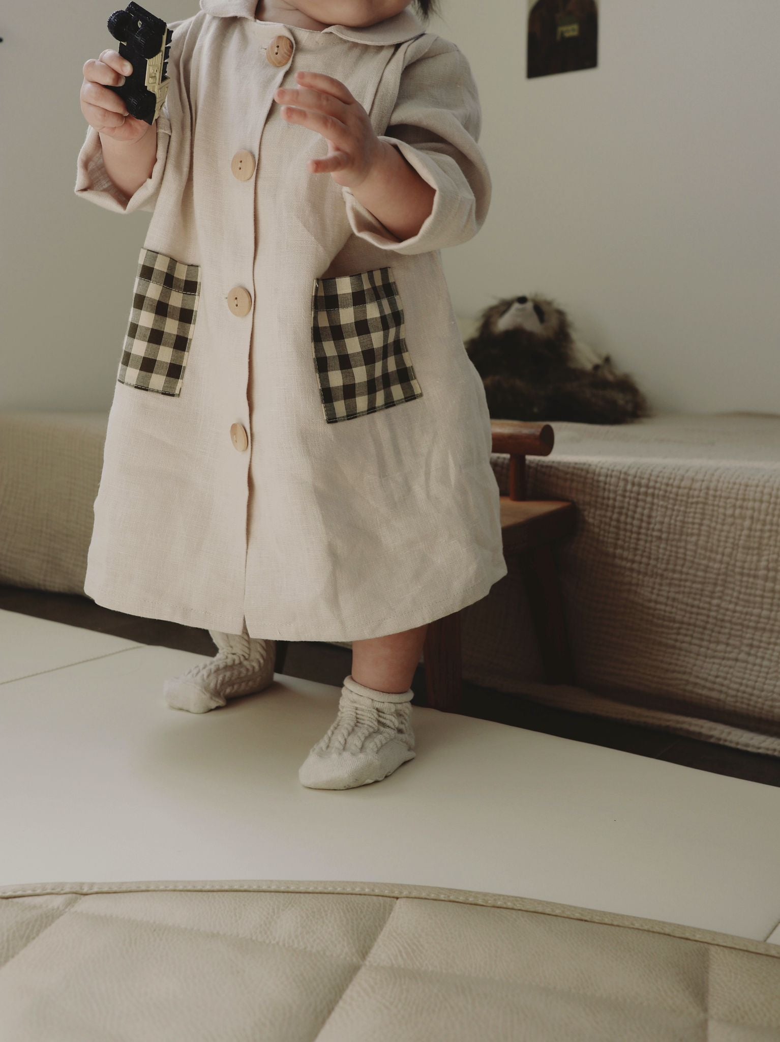 Ceramic White Potter Dress | Organic Zoo