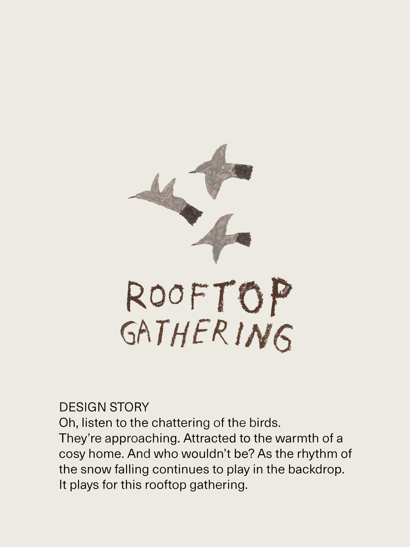 Rooftop Gathering Sweatshirt