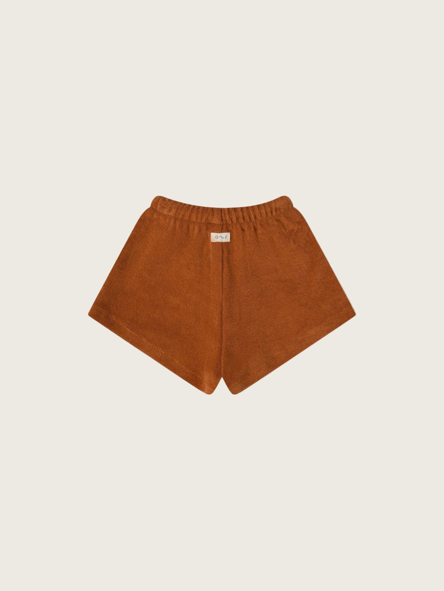 Terracotta Terry Rope Shorts | Organic Zoo