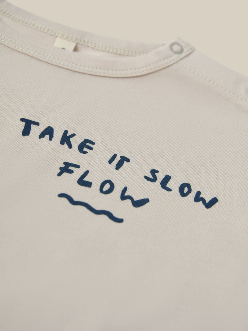 Take it slow. Flow. Boxy T-shirt