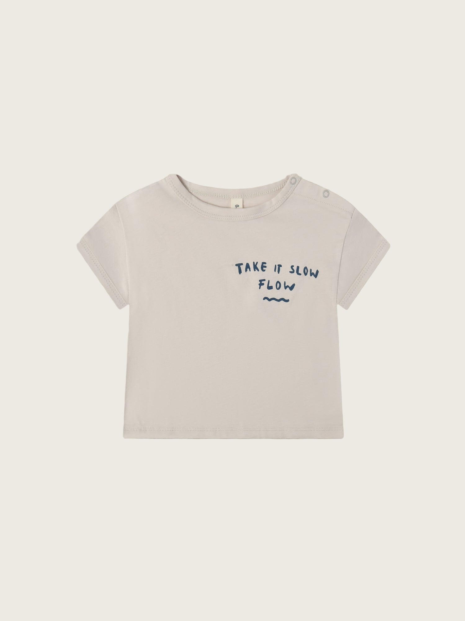 Take it slow. Flow. Boxy T-shirt