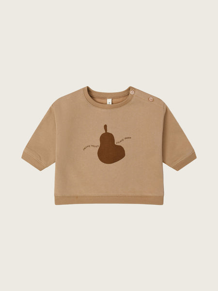 Pear Slogan Sweatshirt | Organic Zoo