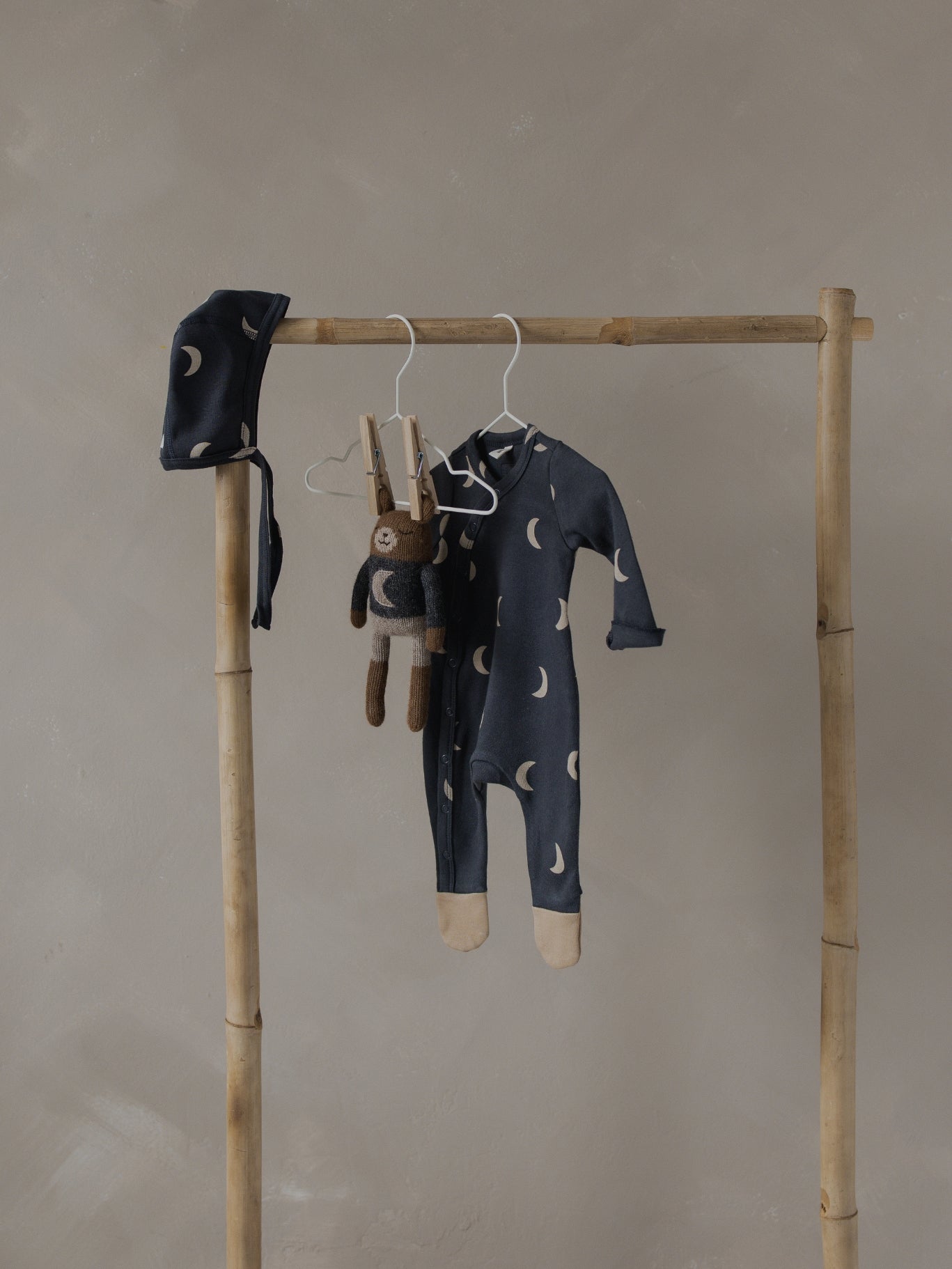 Charcoal Midnight Baby Three Piece Set