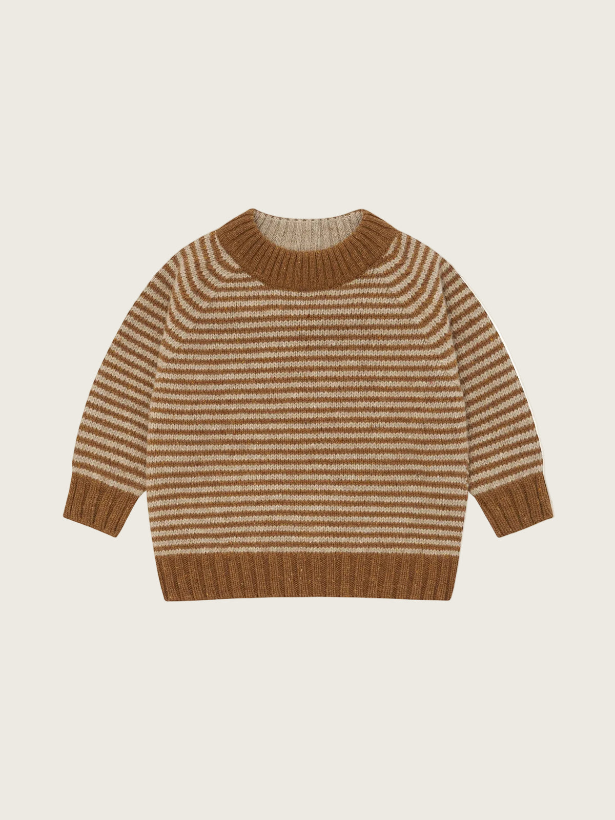Chestnut Stripes Wool Jumper