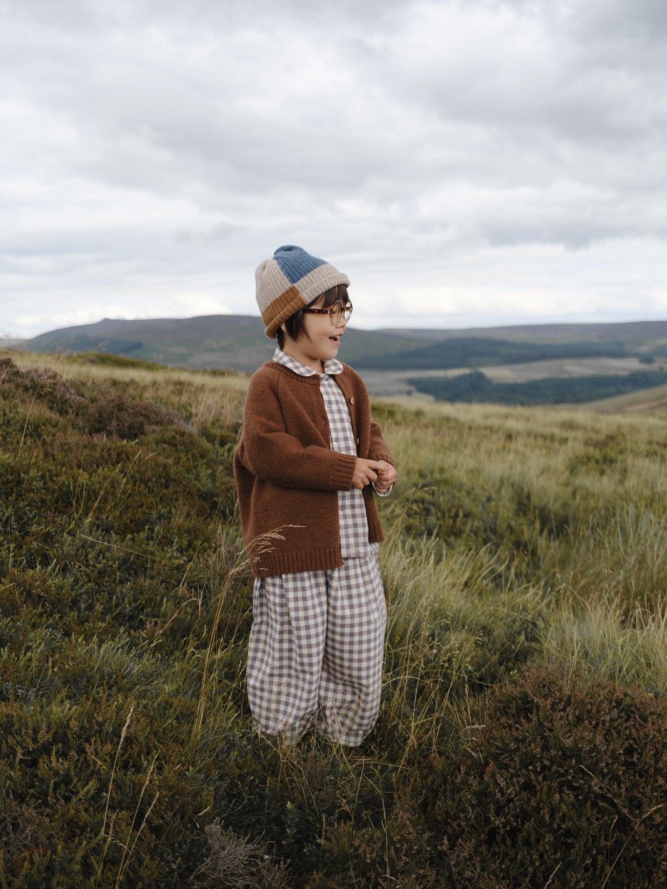 Soil Boxy Wool Cardigan