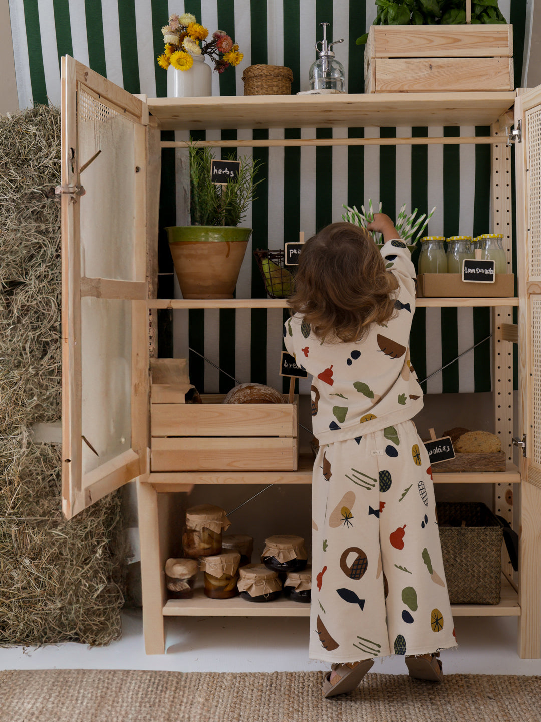 Farmers Market Wide Leg Pants | Organic Zoo