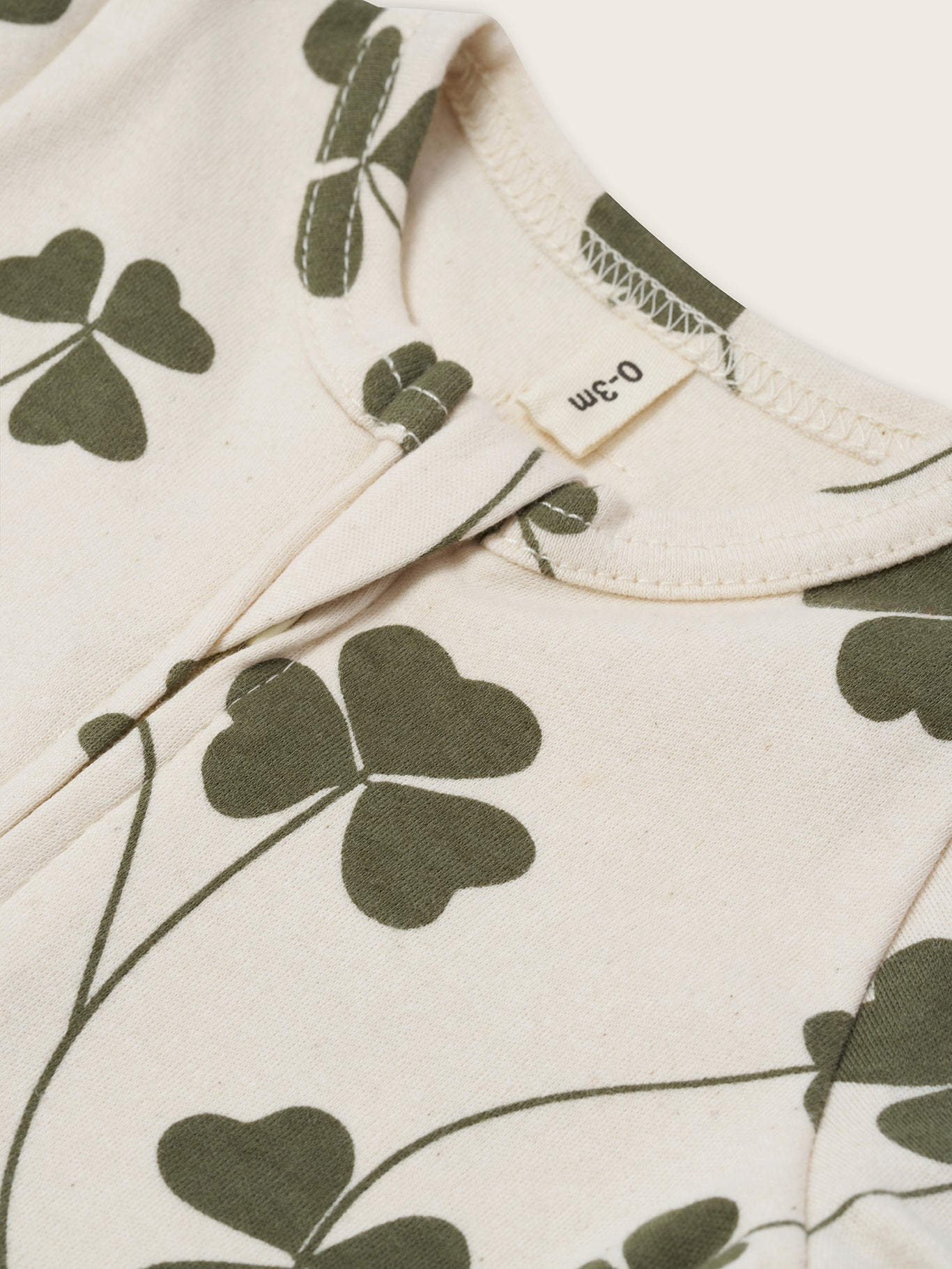 Clover Zip Sleepsuit | Organic Zoo