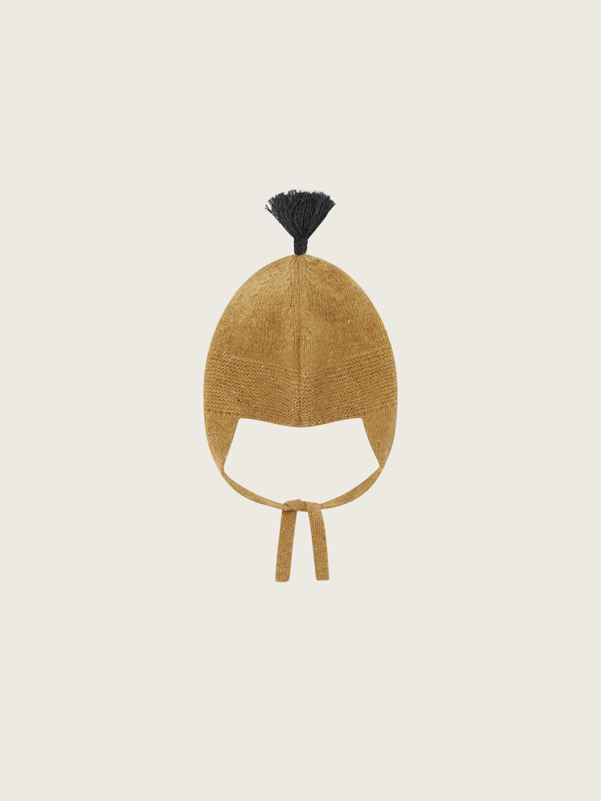 Cocoon contrast Tassel Hat