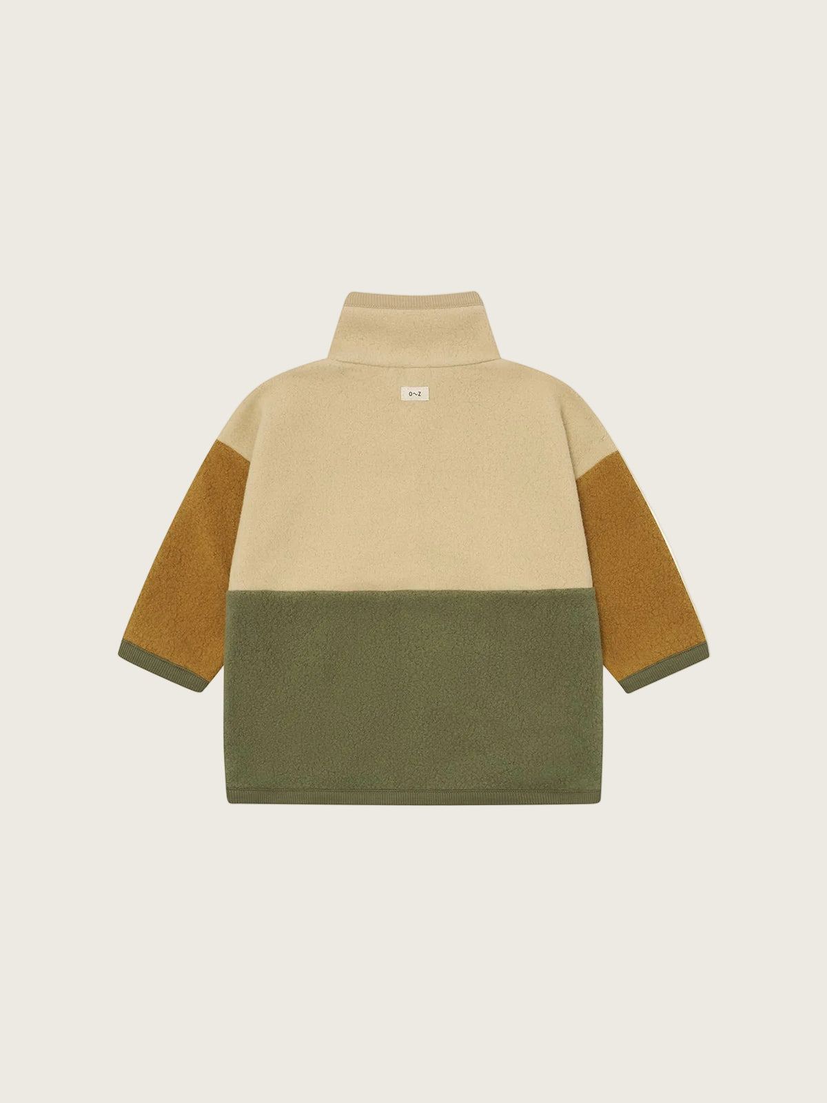 Colour Block Fleece Sweater