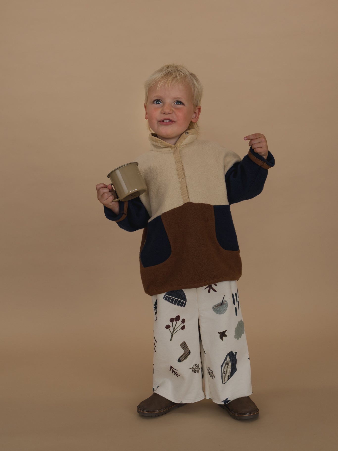 Cosy Wild Wide Leg Pants | Organic Zoo