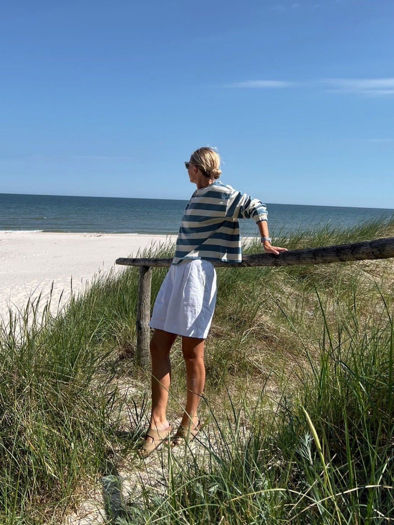 Women's Deck Chair Stripes Sweatshirt