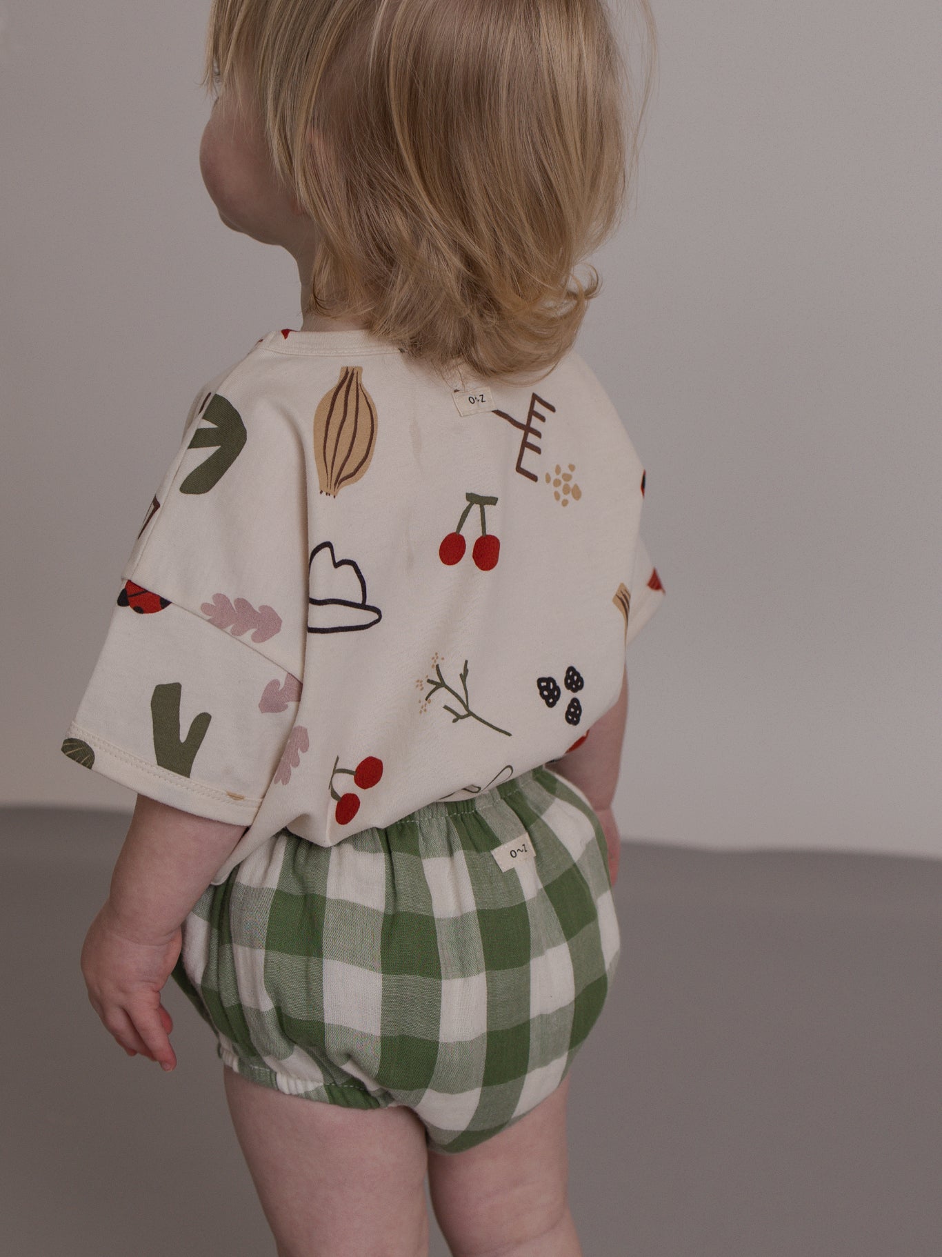 Dill Gingham Shortie