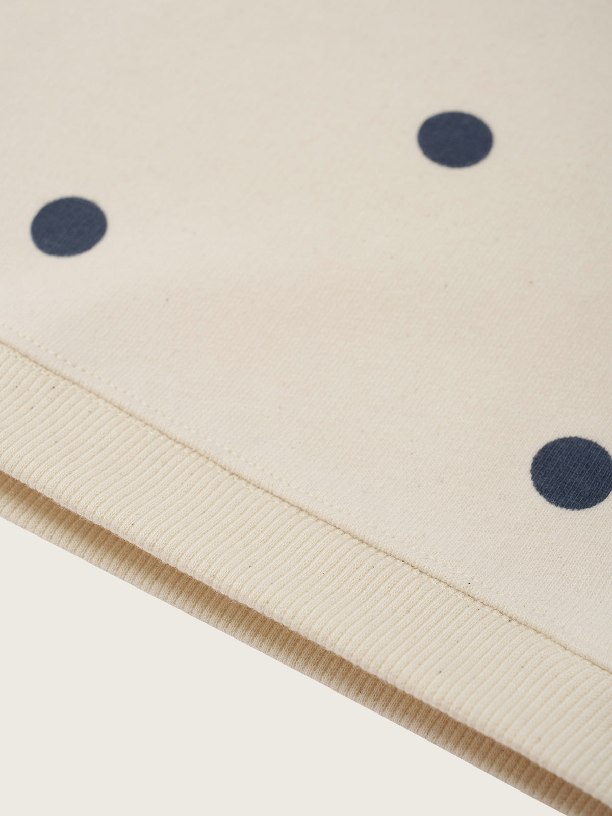 Fog Blue Dots Sweatshirt
