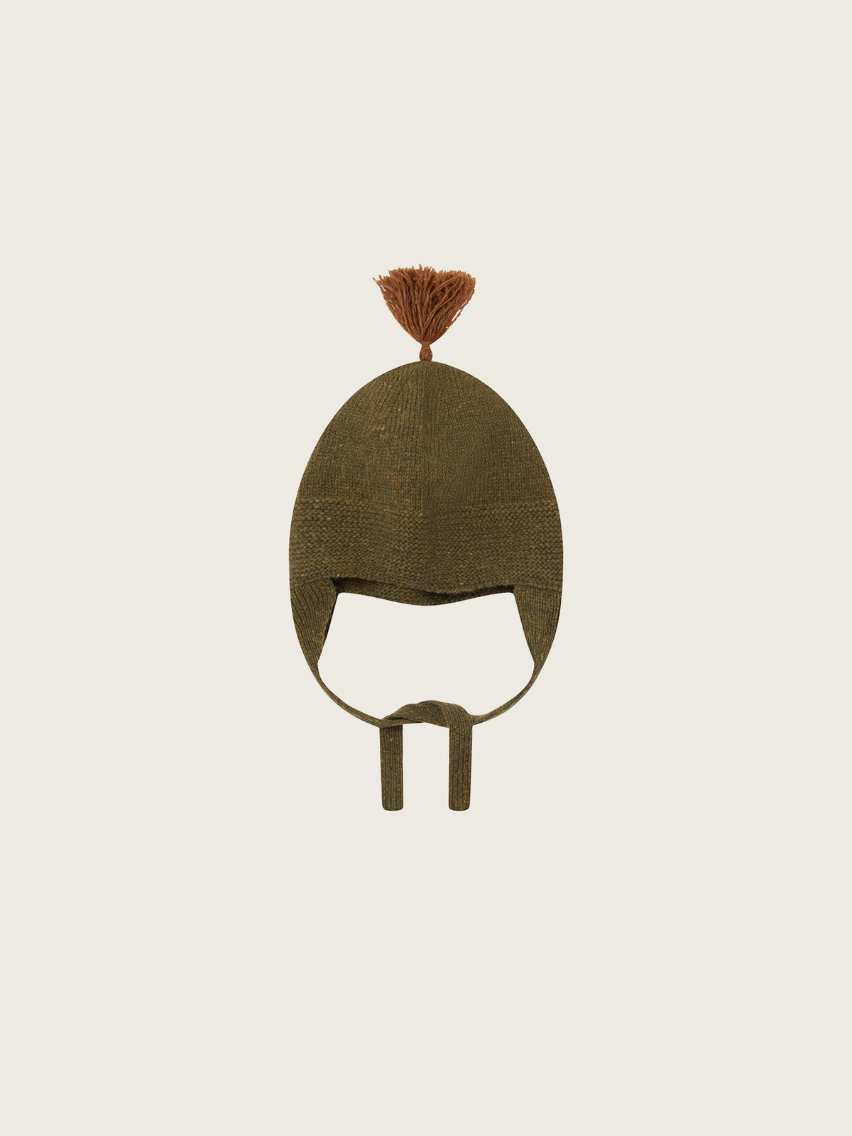 Forest Contrast Tassel Hat