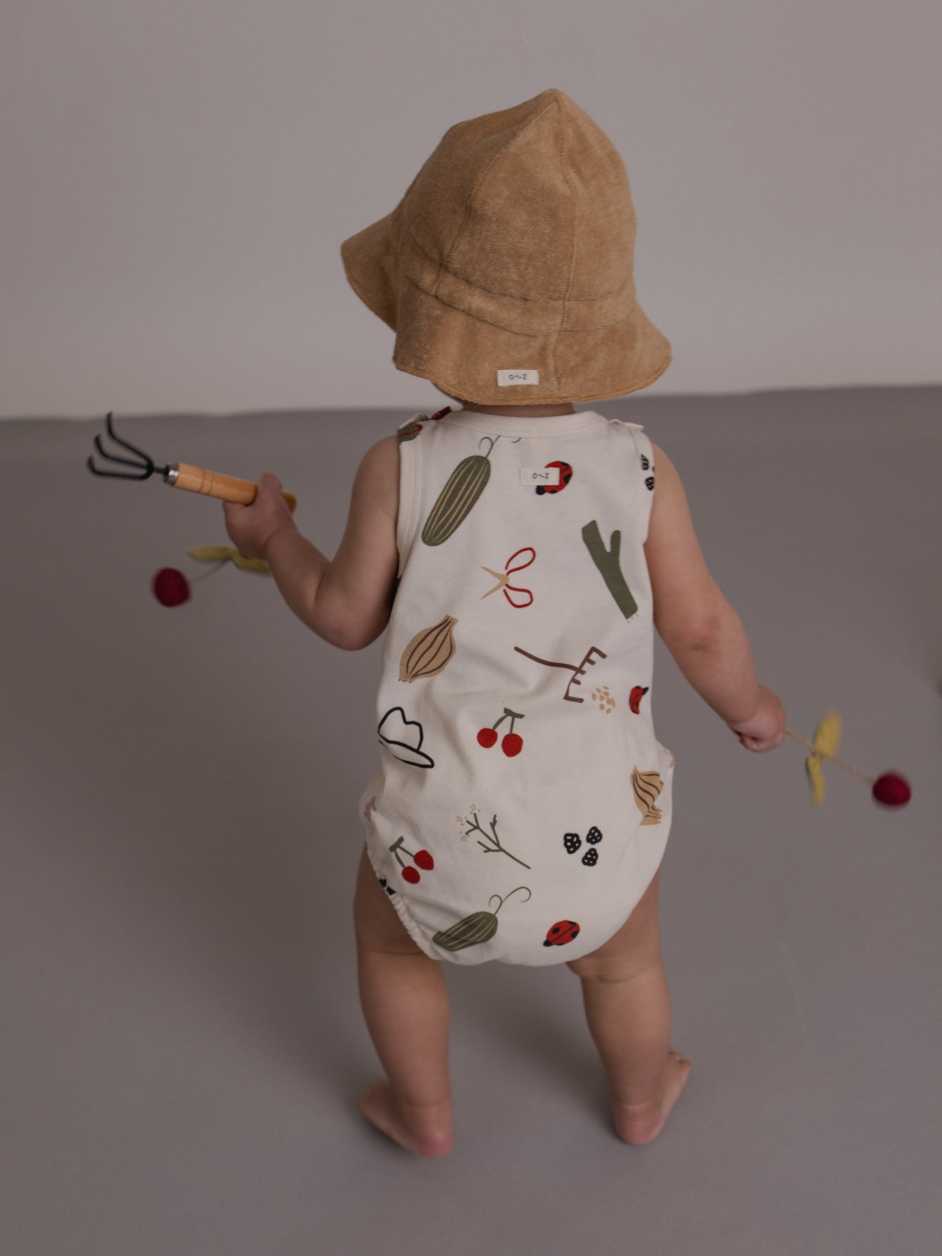 Lavender Bloom Gardener Pants ~ Organic Zoo
