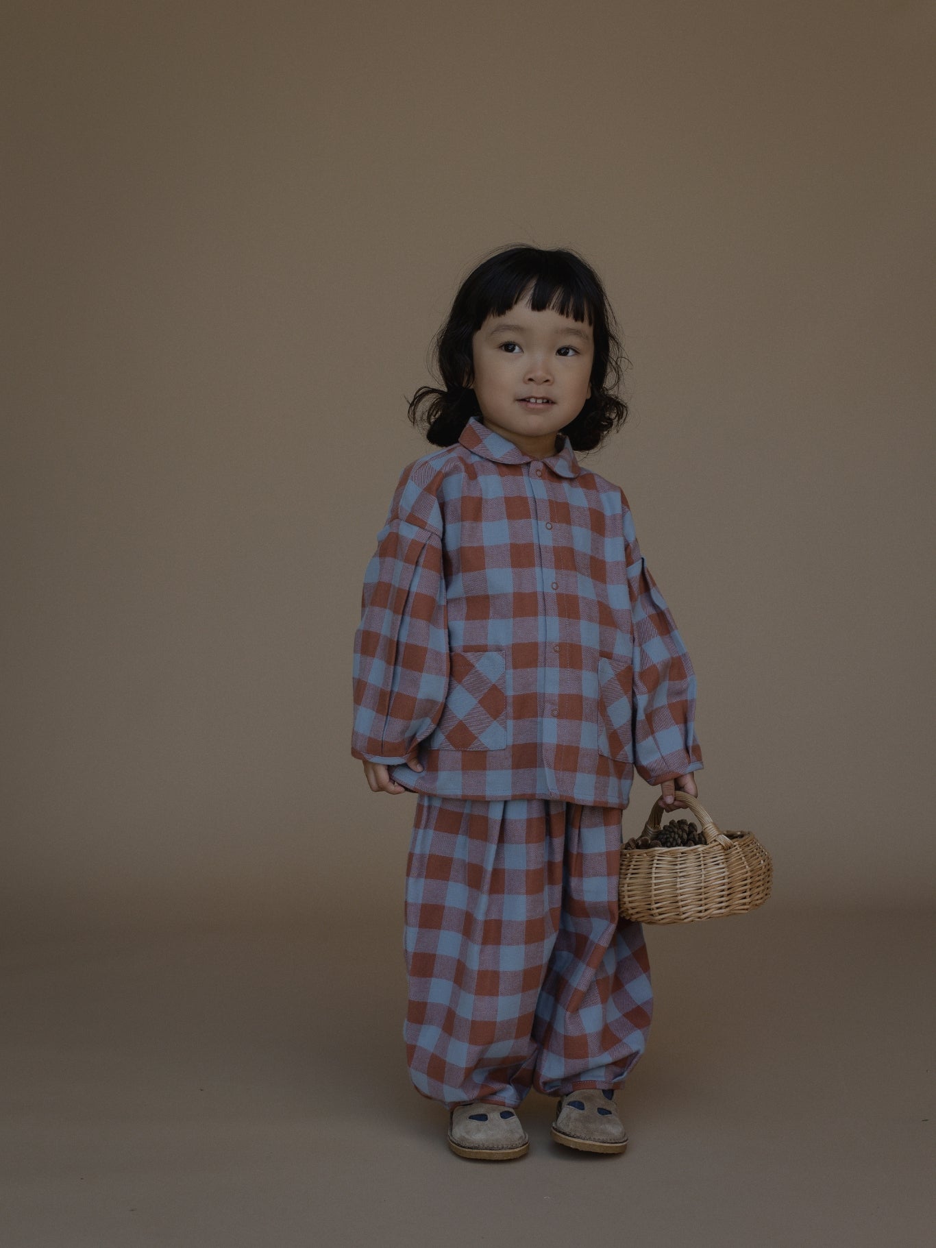 Maple Gingham Lodge Pants ~ Organic Zoo