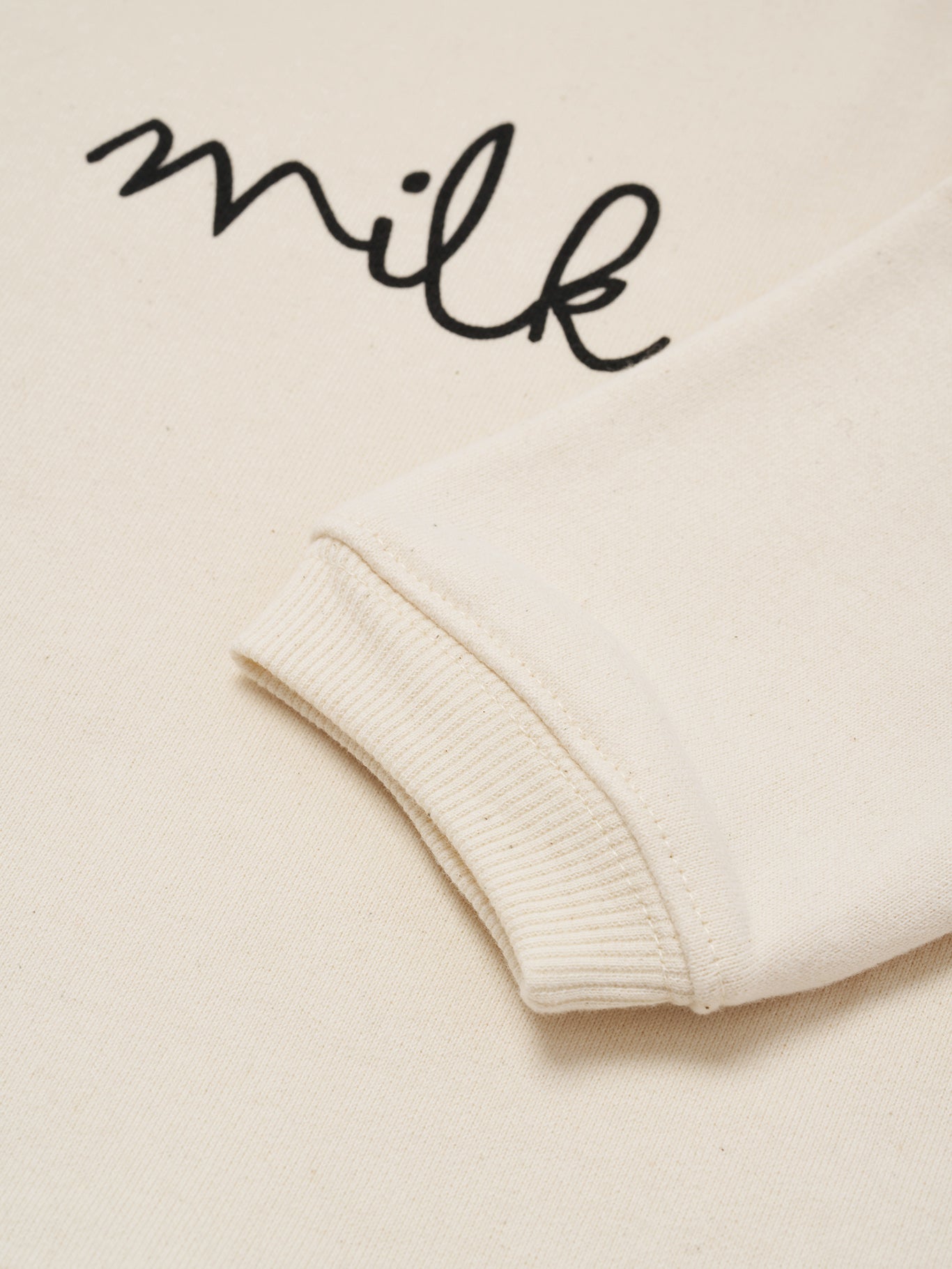 Undyed Milk Sweatshirt | Organic Zoo