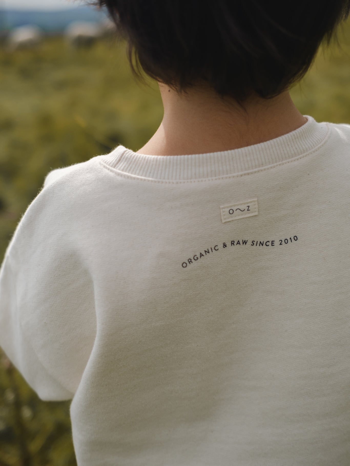 Undyed Milk Sweatshirt | Organic Zoo