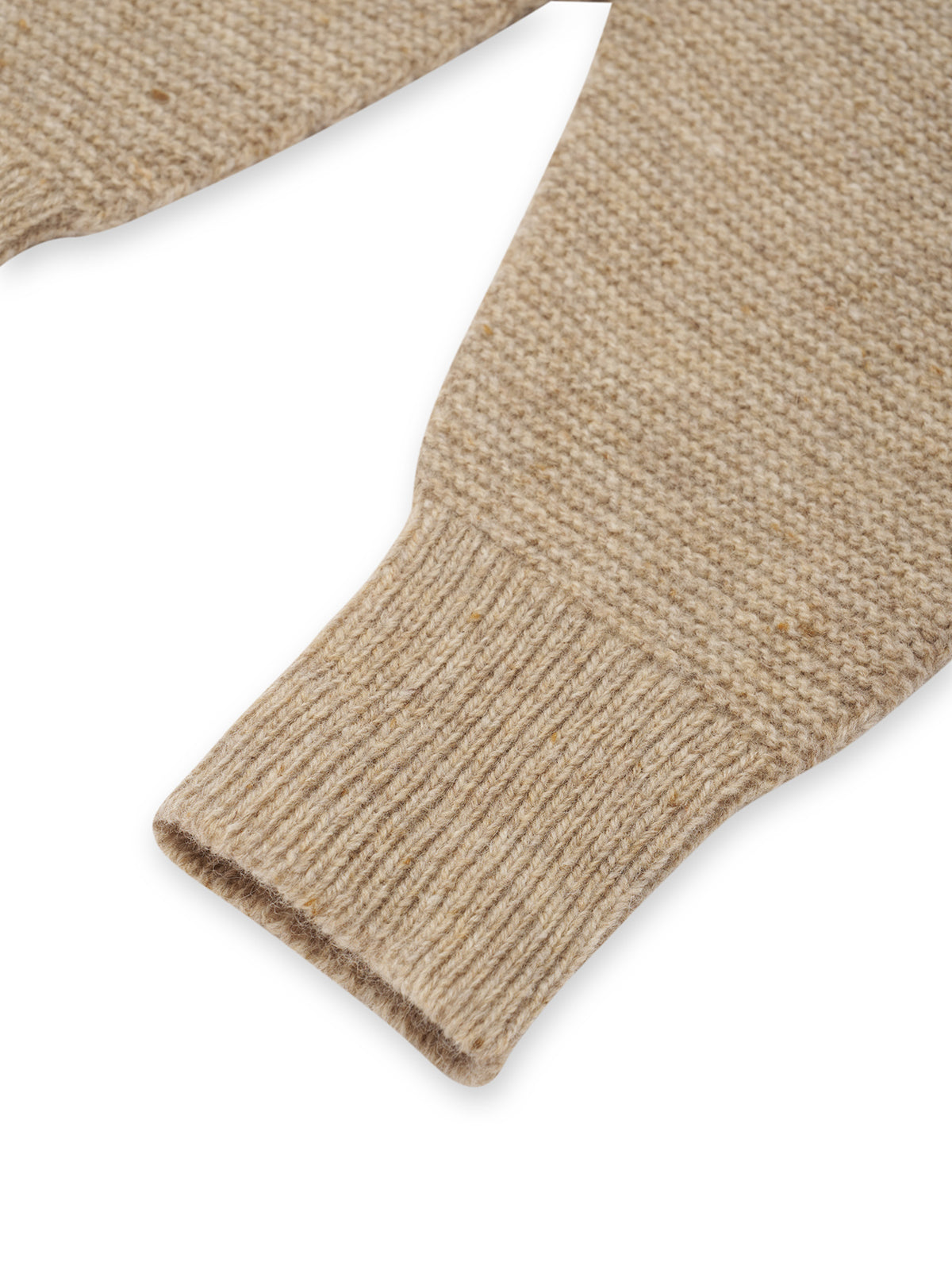 Oatmeal Wool Salopettes