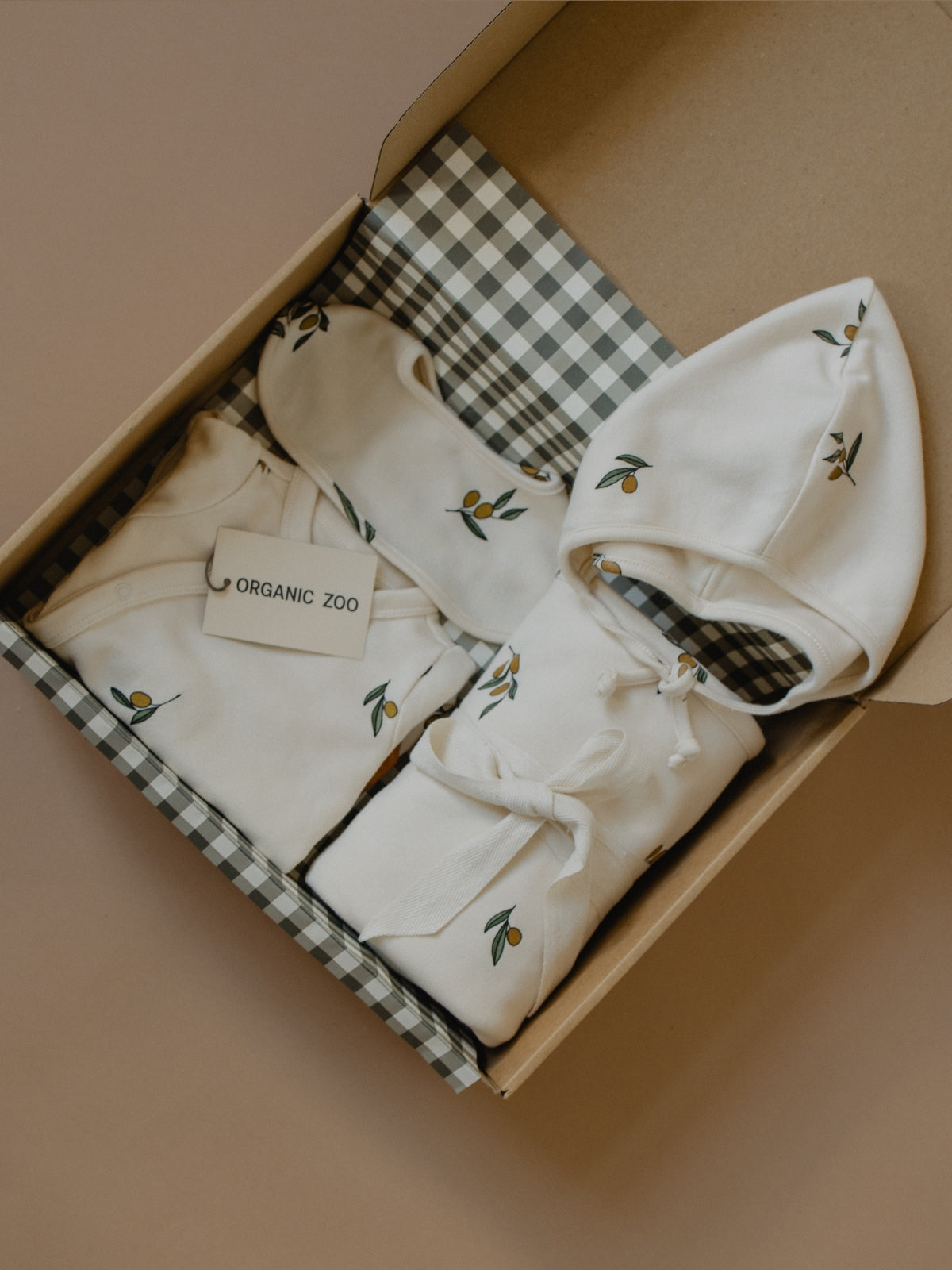 Olive Garden Baby Gift Set ~ Organic Zoo