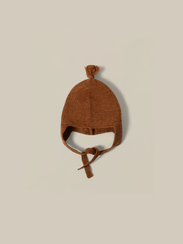 Pecan Tassel Wool Hat 