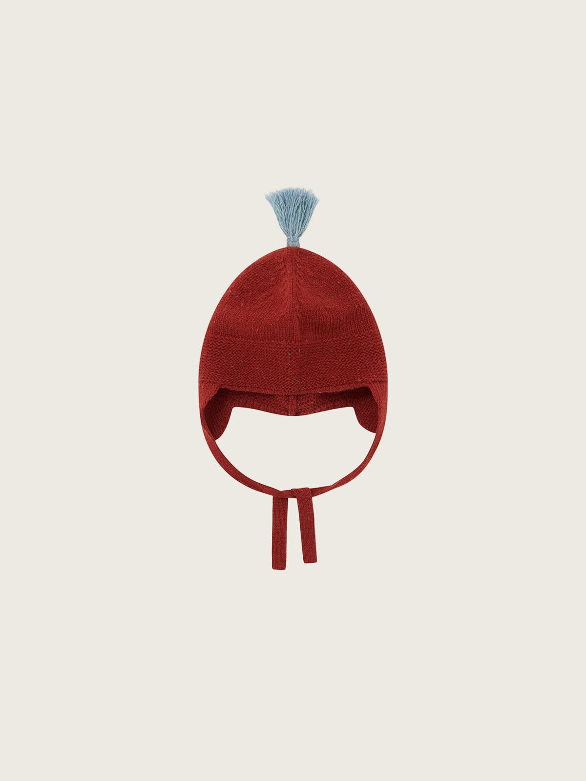 Paprika contrast Tassel Hat