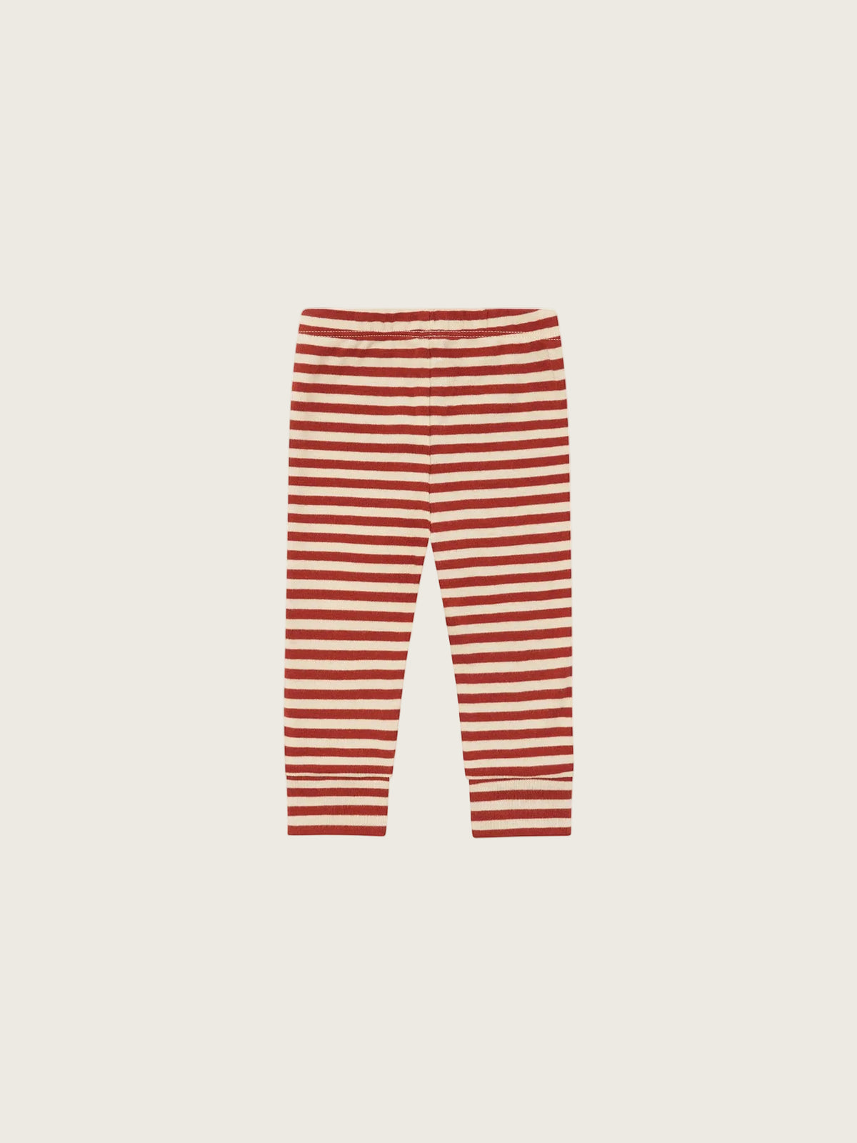Paprika Stripes Cuffed Leggings
