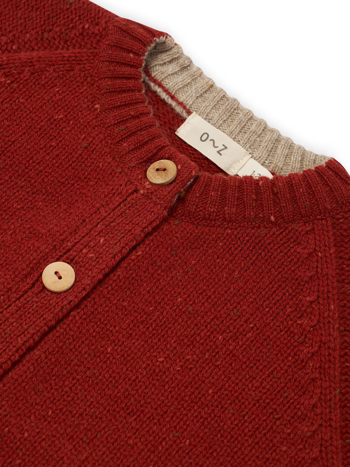 Paprika Wool Cardigan Toddler
