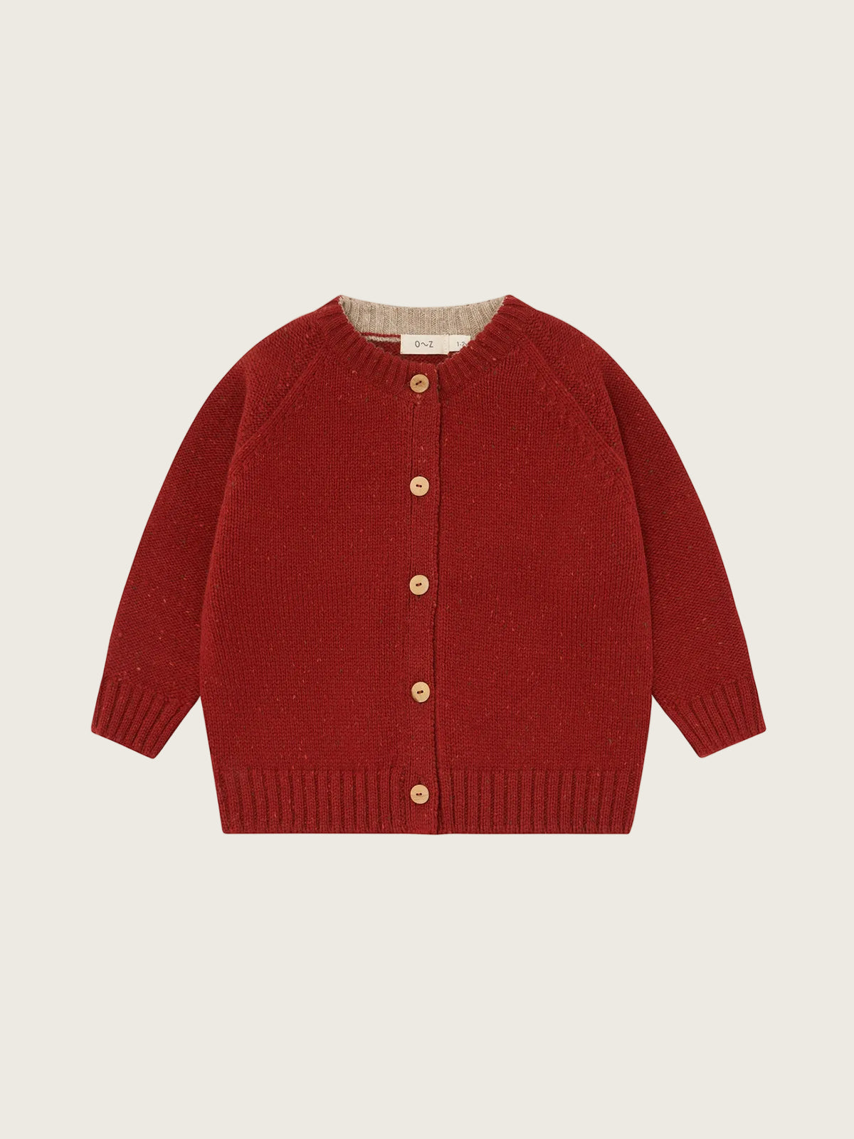 Paprika Wool Cardigan Toddler