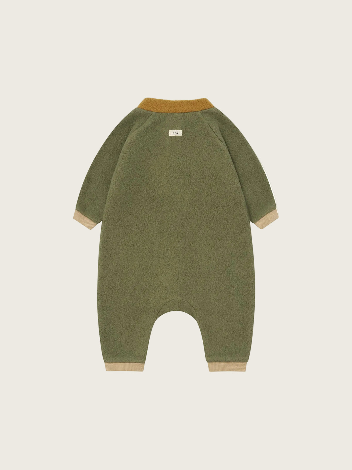 Pine Fleece High Neck Onesie
