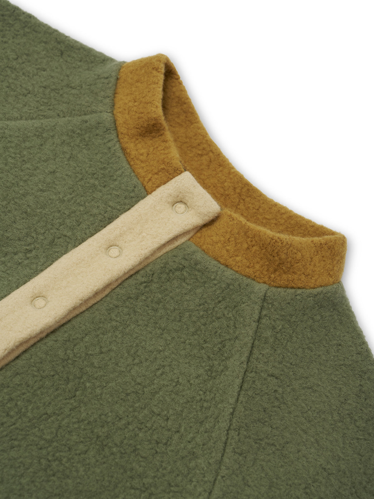 Pine Fleece High Neck Onesie