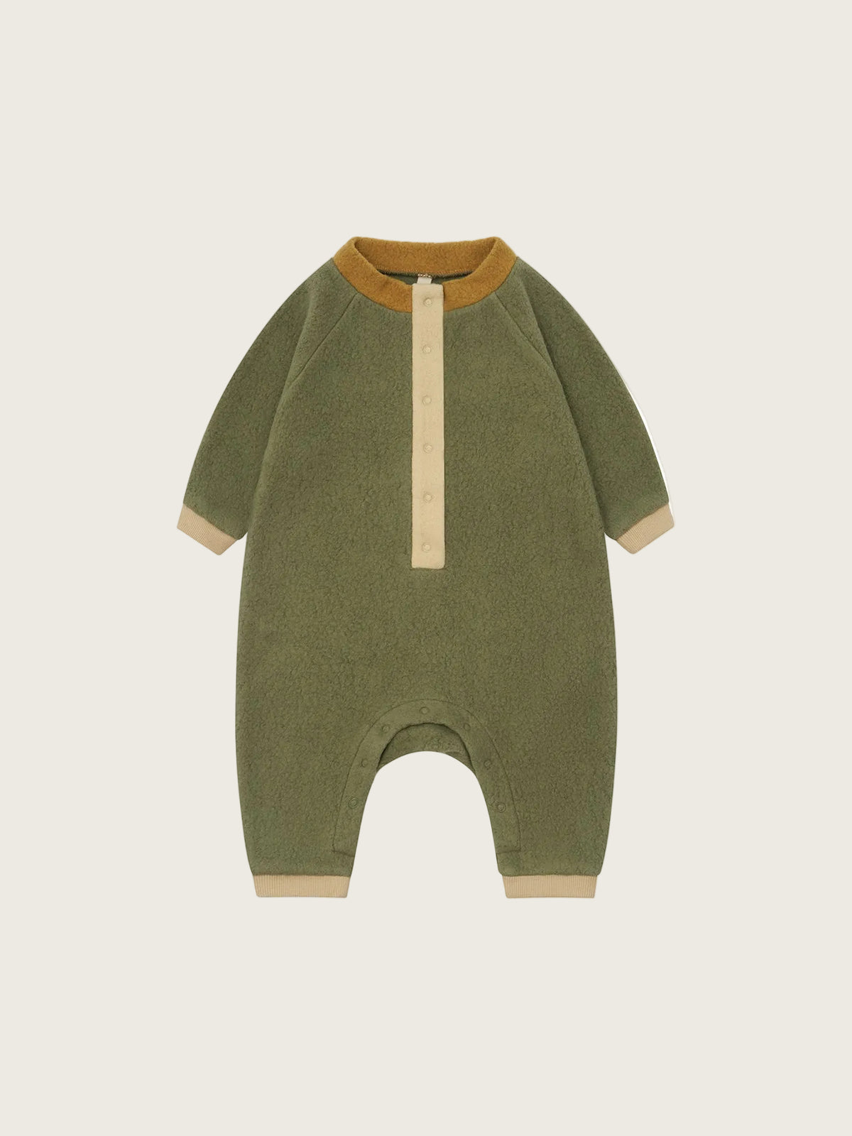 Pine Fleece High Neck Onesie