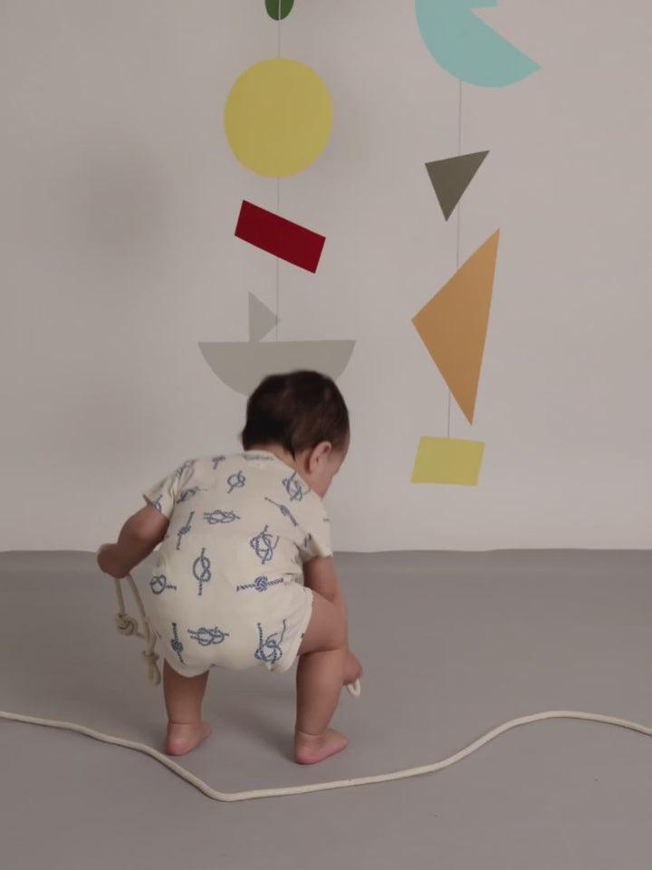 Sailor Knots Short Sleeve Bodysuit