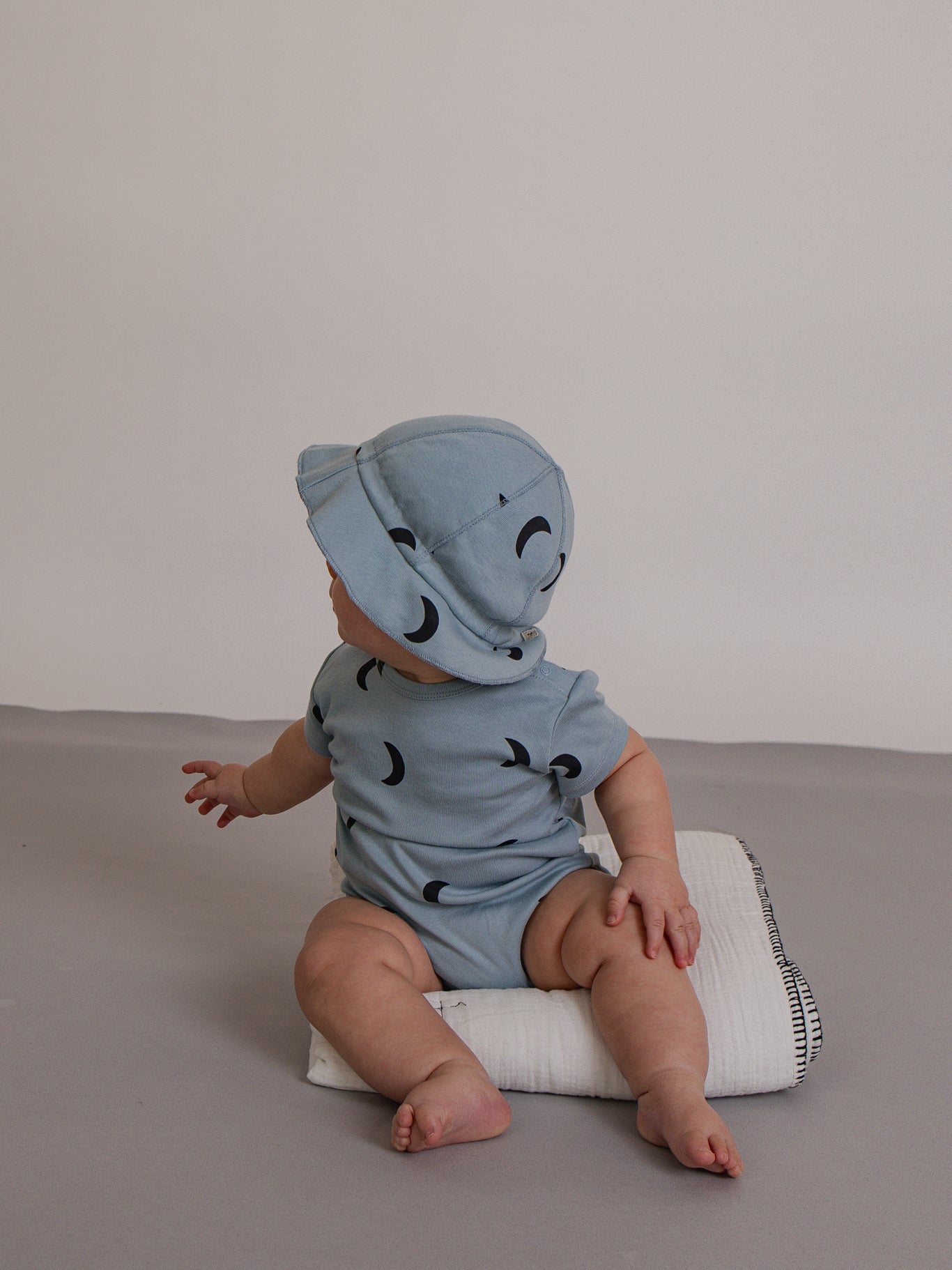 ミッドナイトsetup【 organic zoo 】 ORGANIC ZOO Charcoal Midnight Wrap Bodysuit