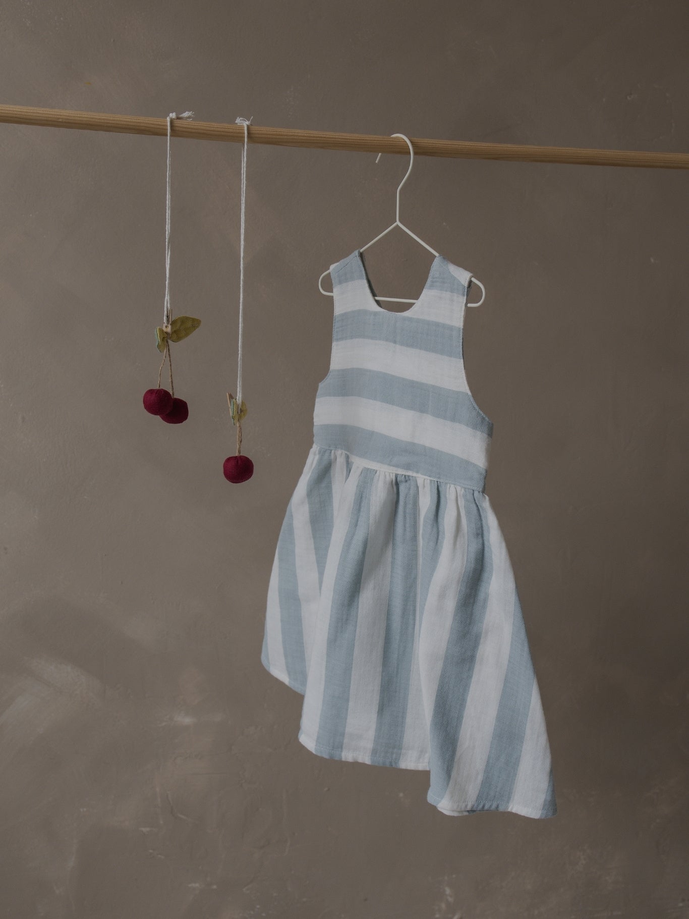 Sardine Stripes Sleeveless Dress | Organic Zoo