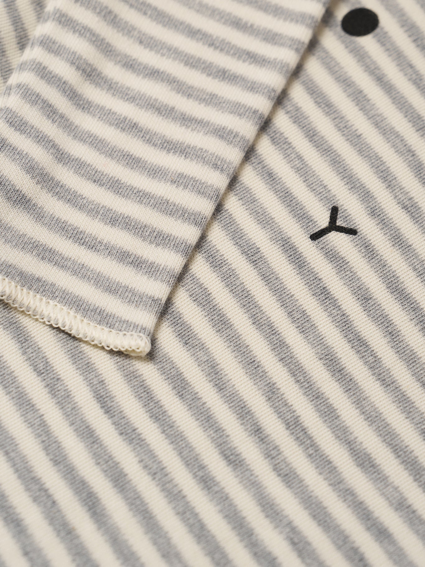 Stripy BUNNY Organic Cotton Bodysuit | Organic Zoo