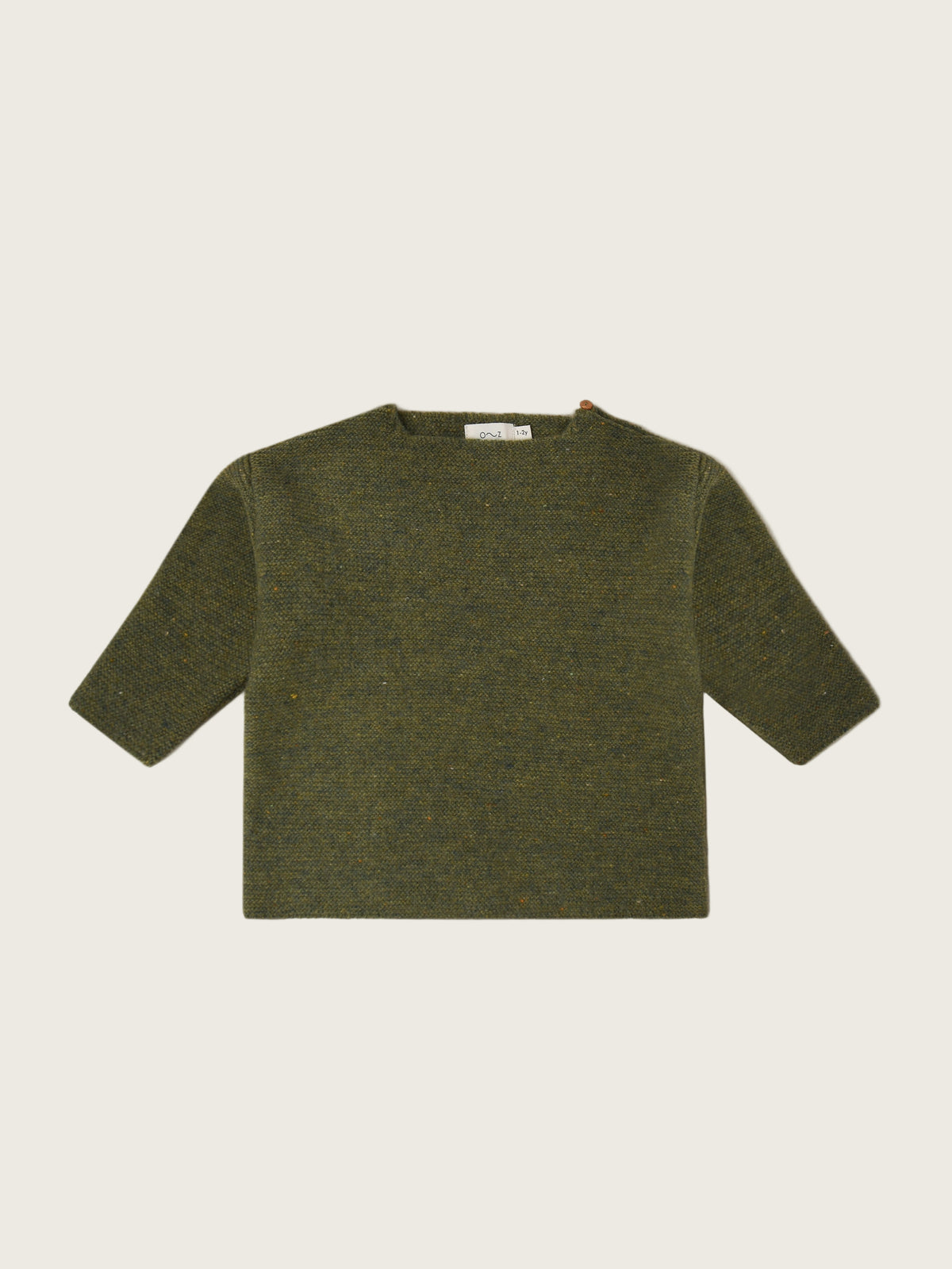 Artichoke Shoulder Button Wool Jumper