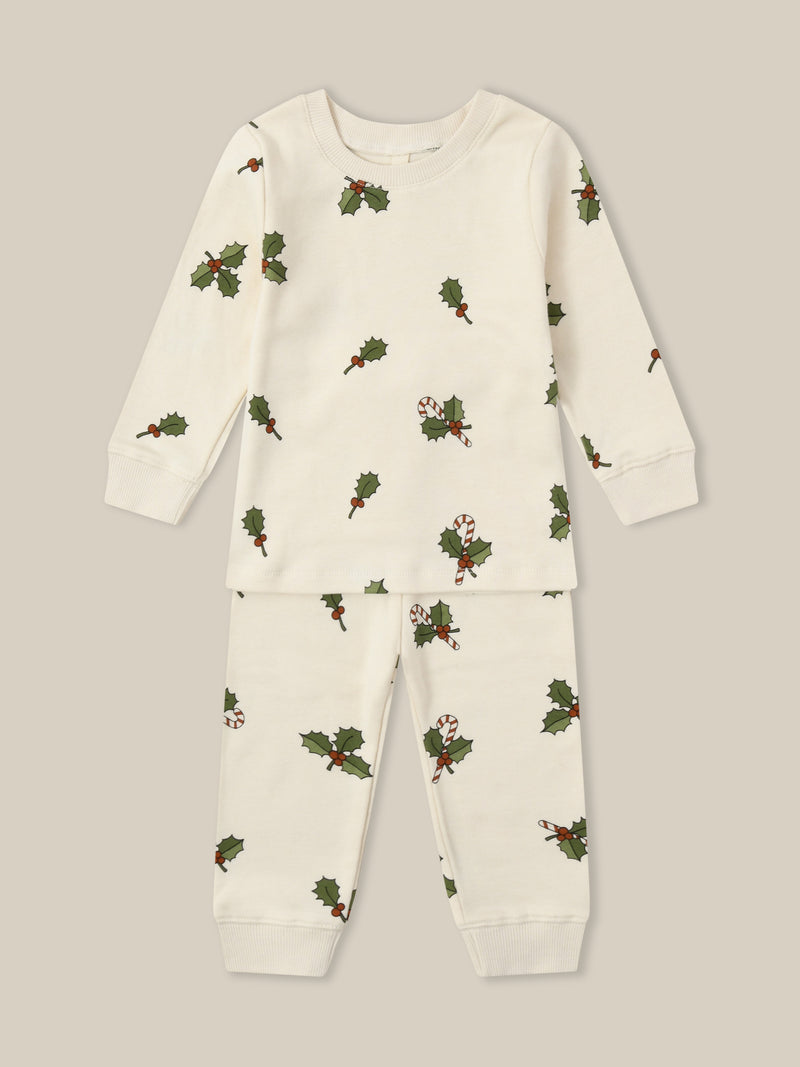 Christmas Holly Slim Pyjamas