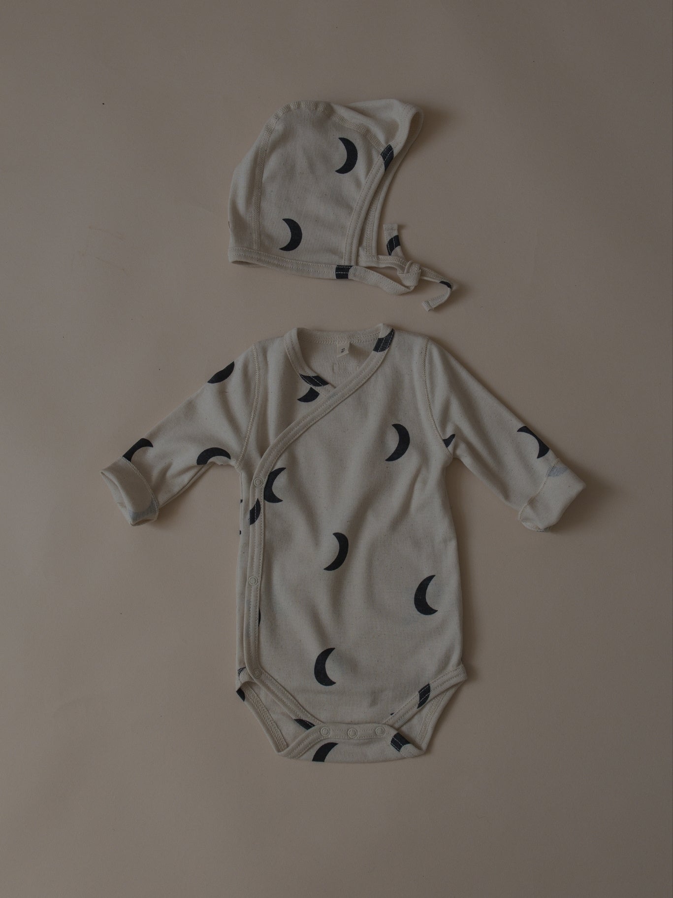 Undyed Midnight Wrap Bodysuit