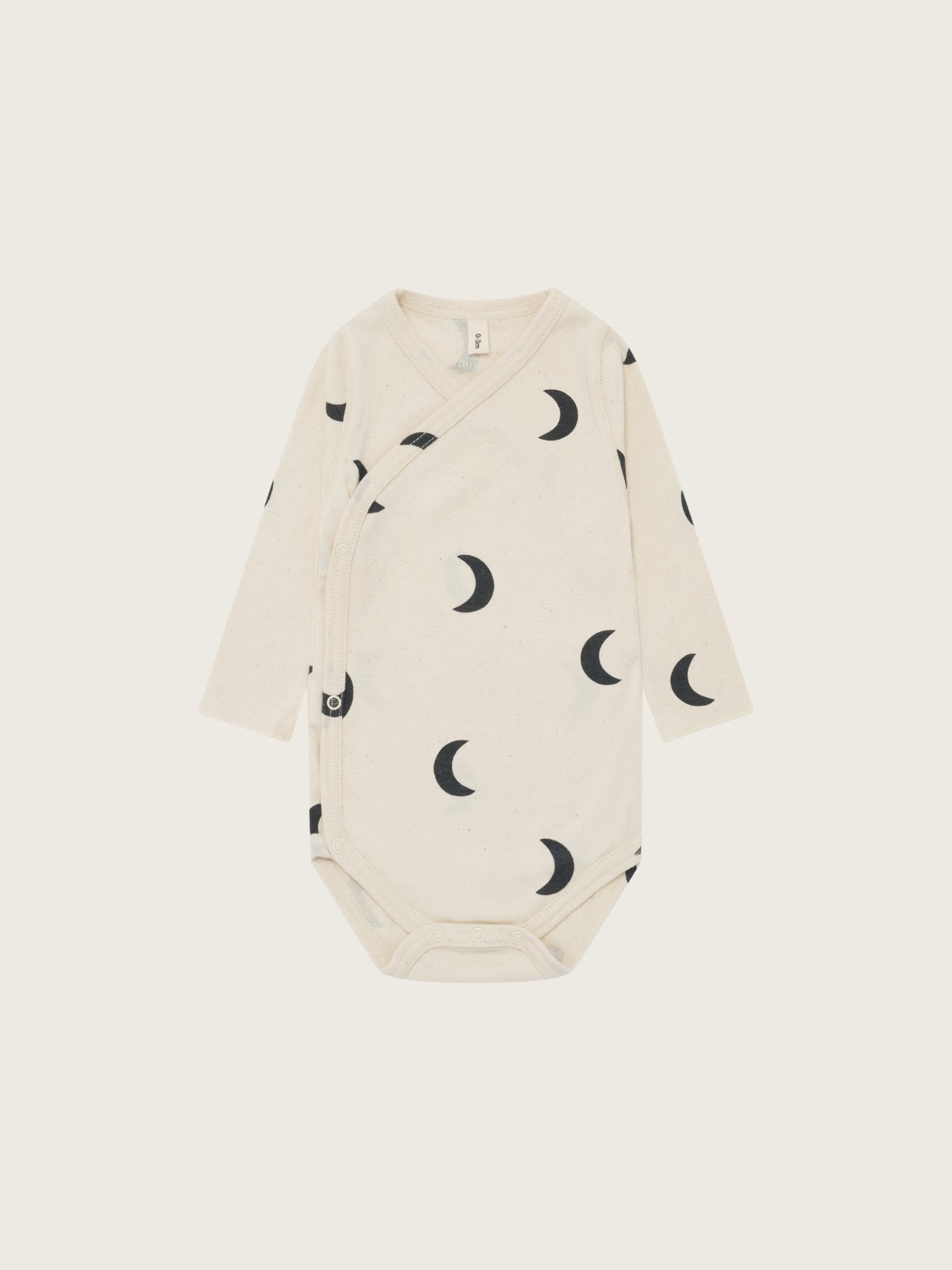 Undyed Midnight Wrap Bodysuit