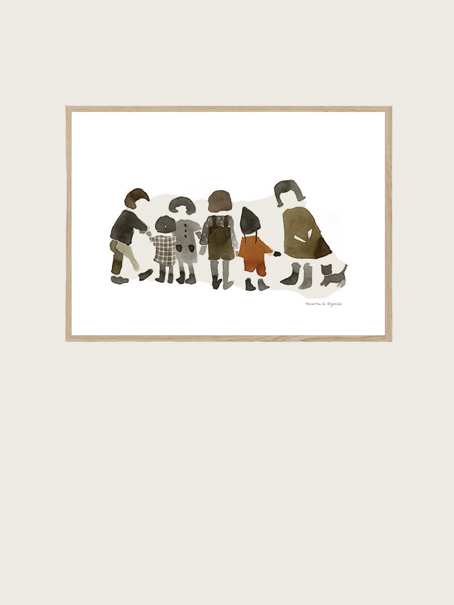 A4 Gathering Print - Limited Edition