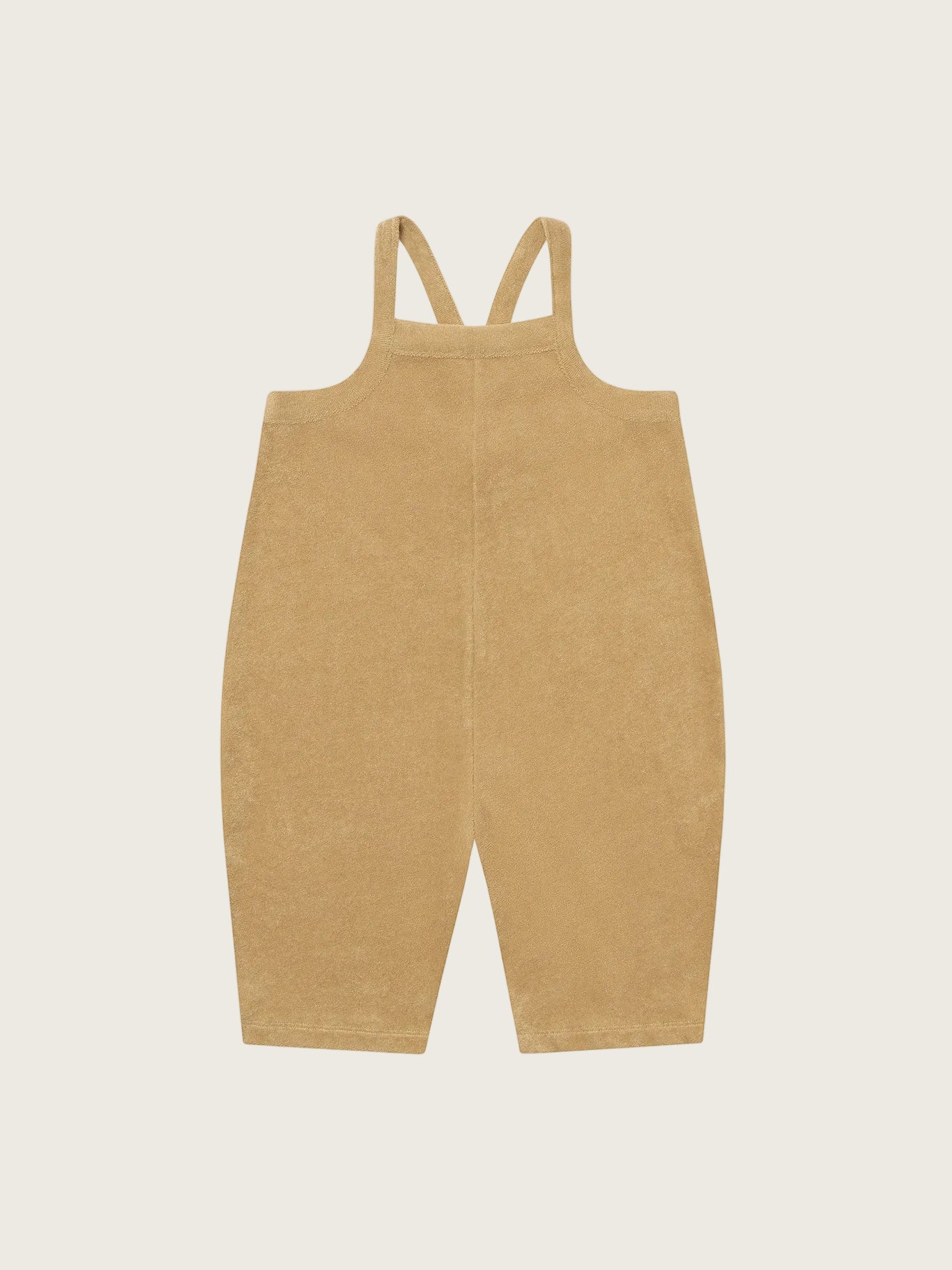 Wheat overalls on a white background