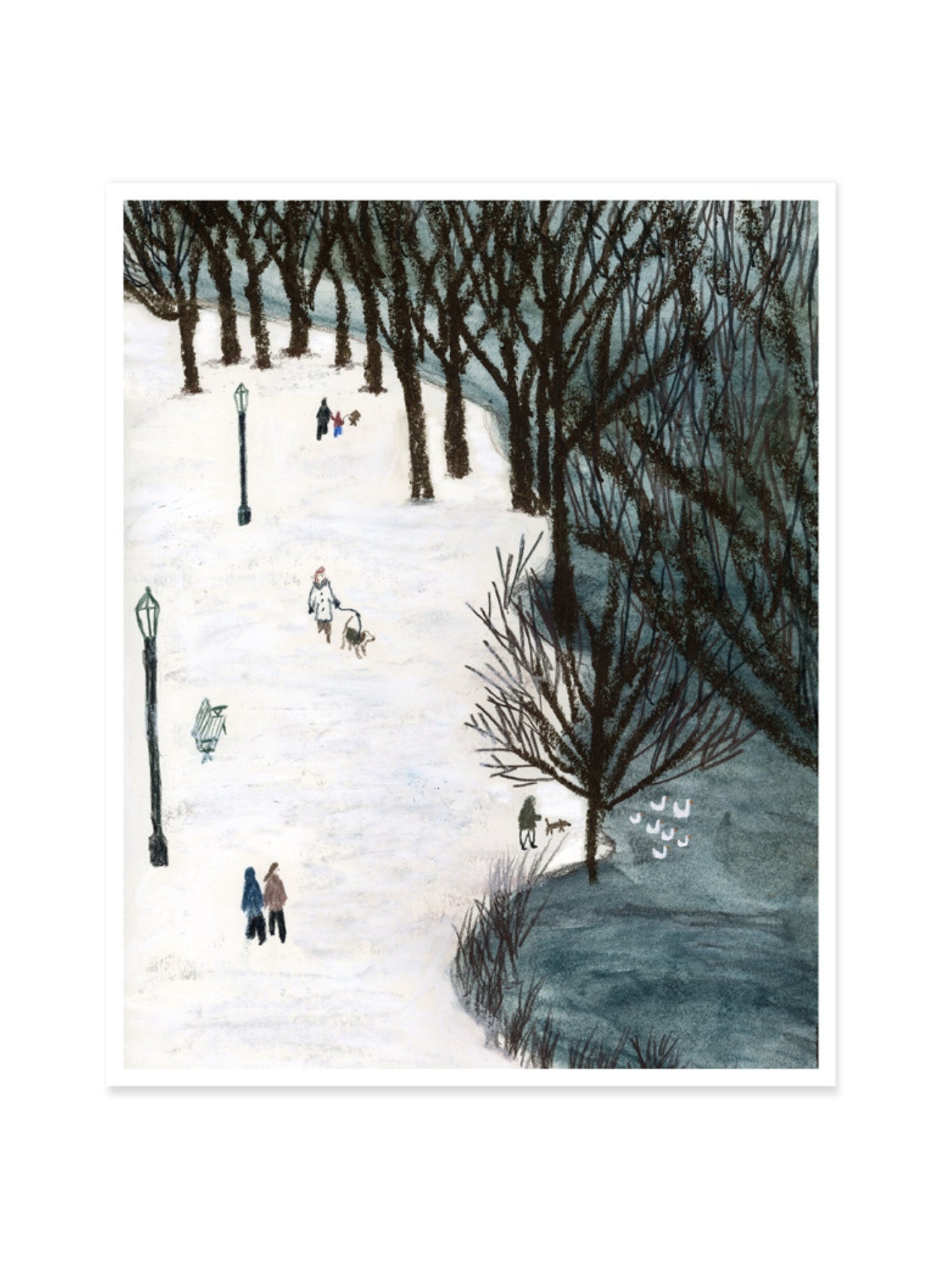 Wintry Park - Print - See You See Me