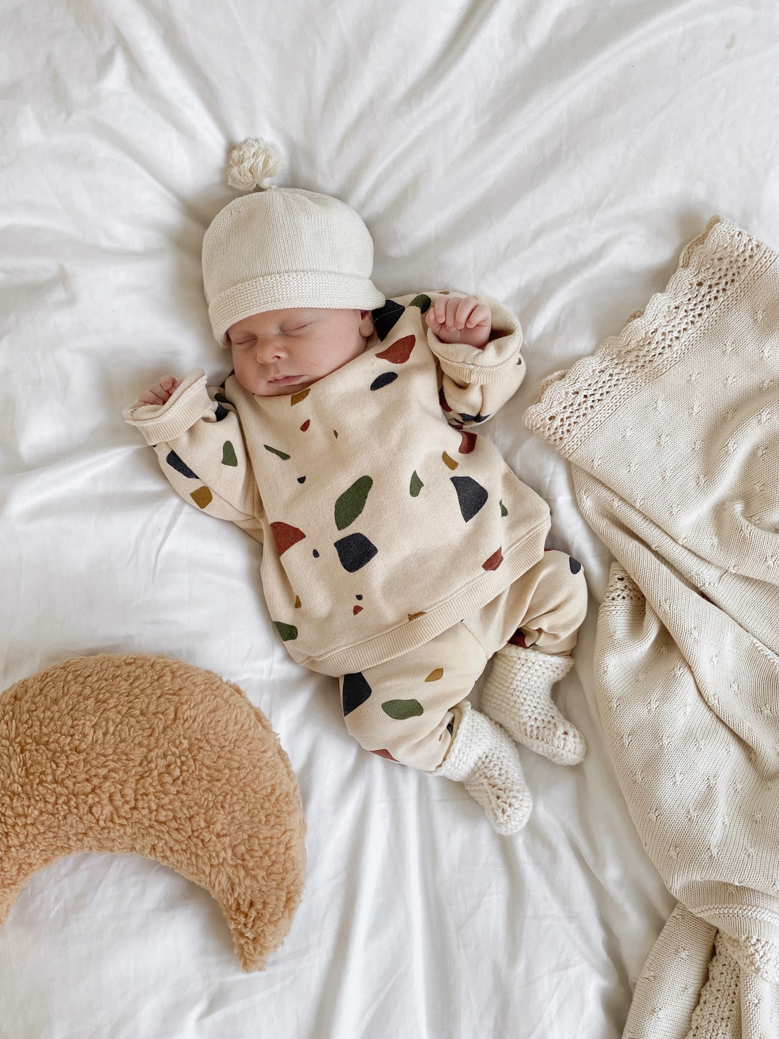 【はっち】　　organic zoo set 2-3y Olive Garden Organic Cotton Sweatshirt | Organic Zoo