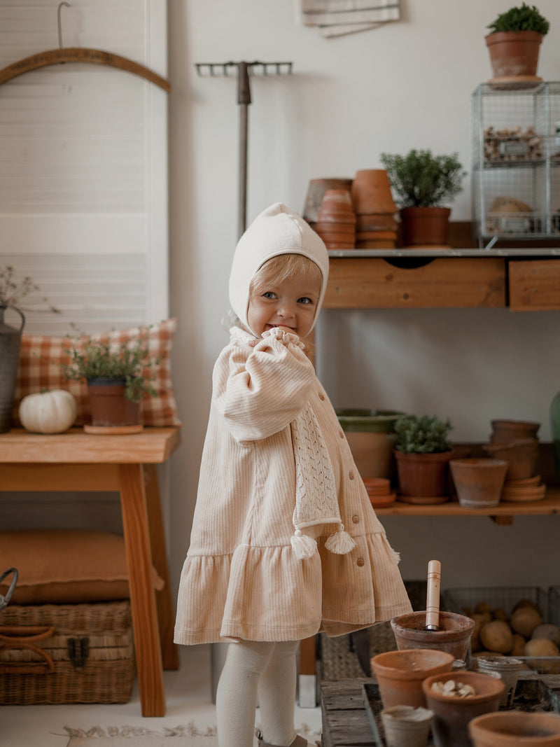 Almond Picnic Dress | Organic Zoo