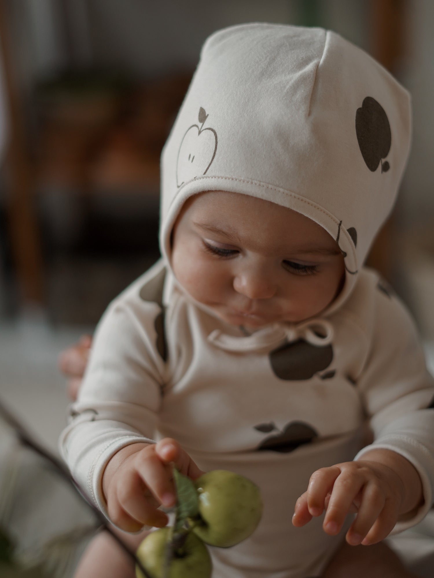 Basil Apple Orchard Bonnet | Organic Zoo