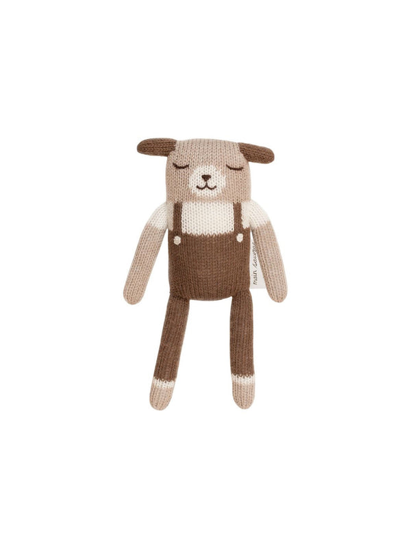 Puppy Soft Toy - Nut Overalls