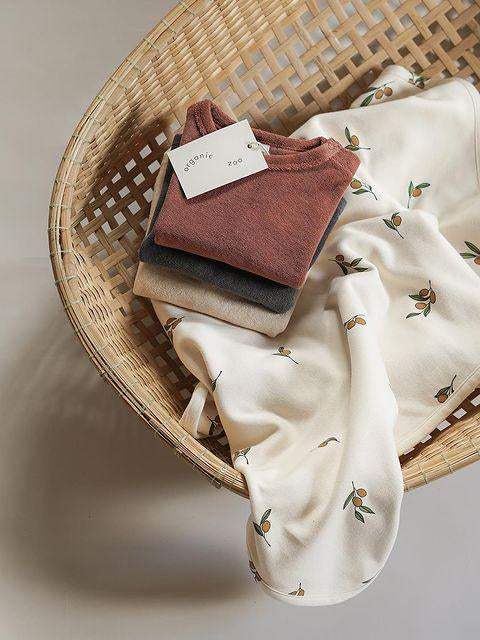 Olive Garden Reversible Blanket | Organic Zoo