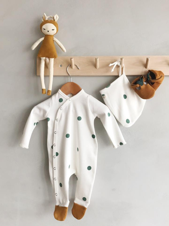 Oat Dots Pixie Bonnet