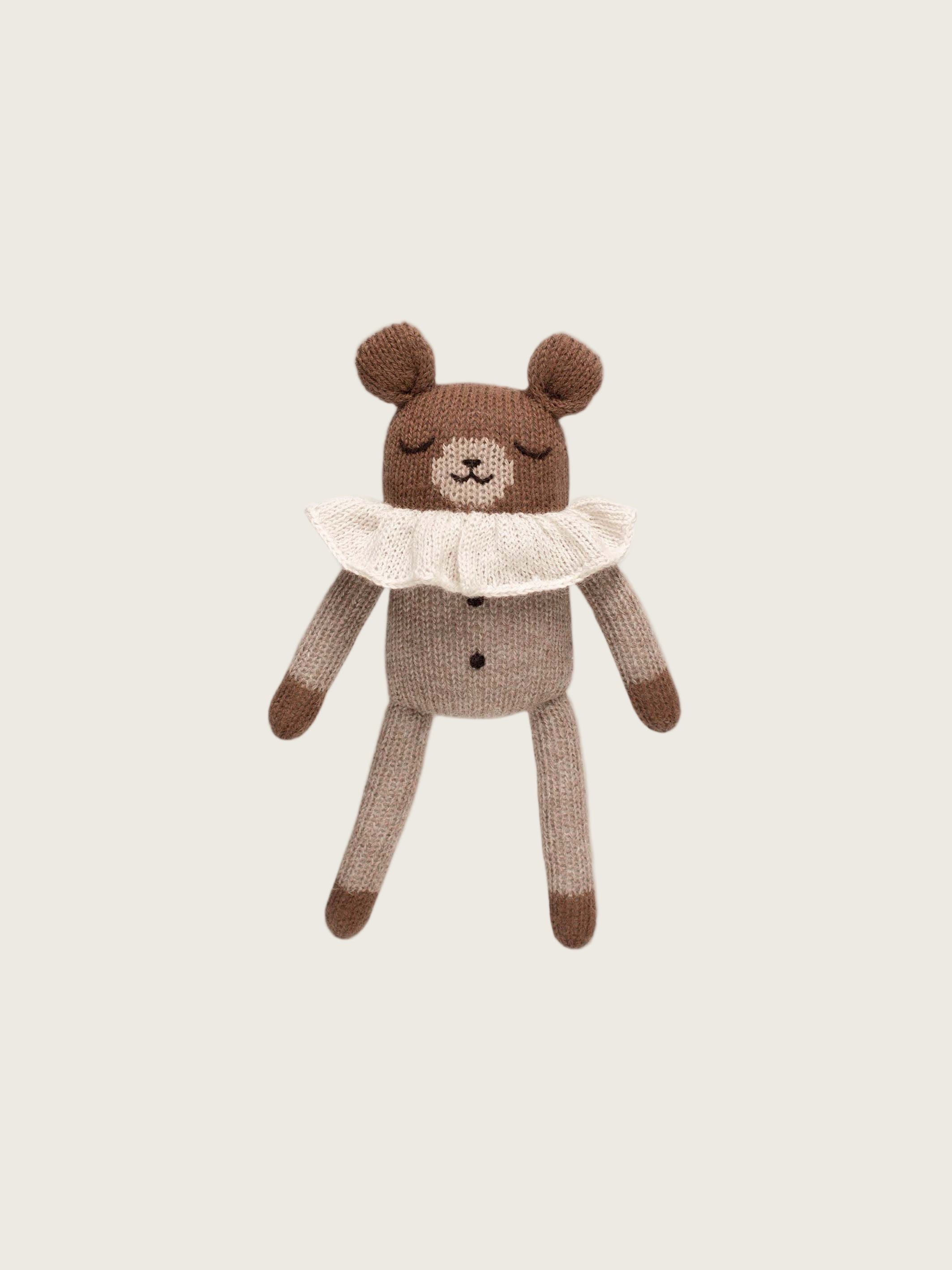 Teddy Soft Toy - Oat Pyjamas
